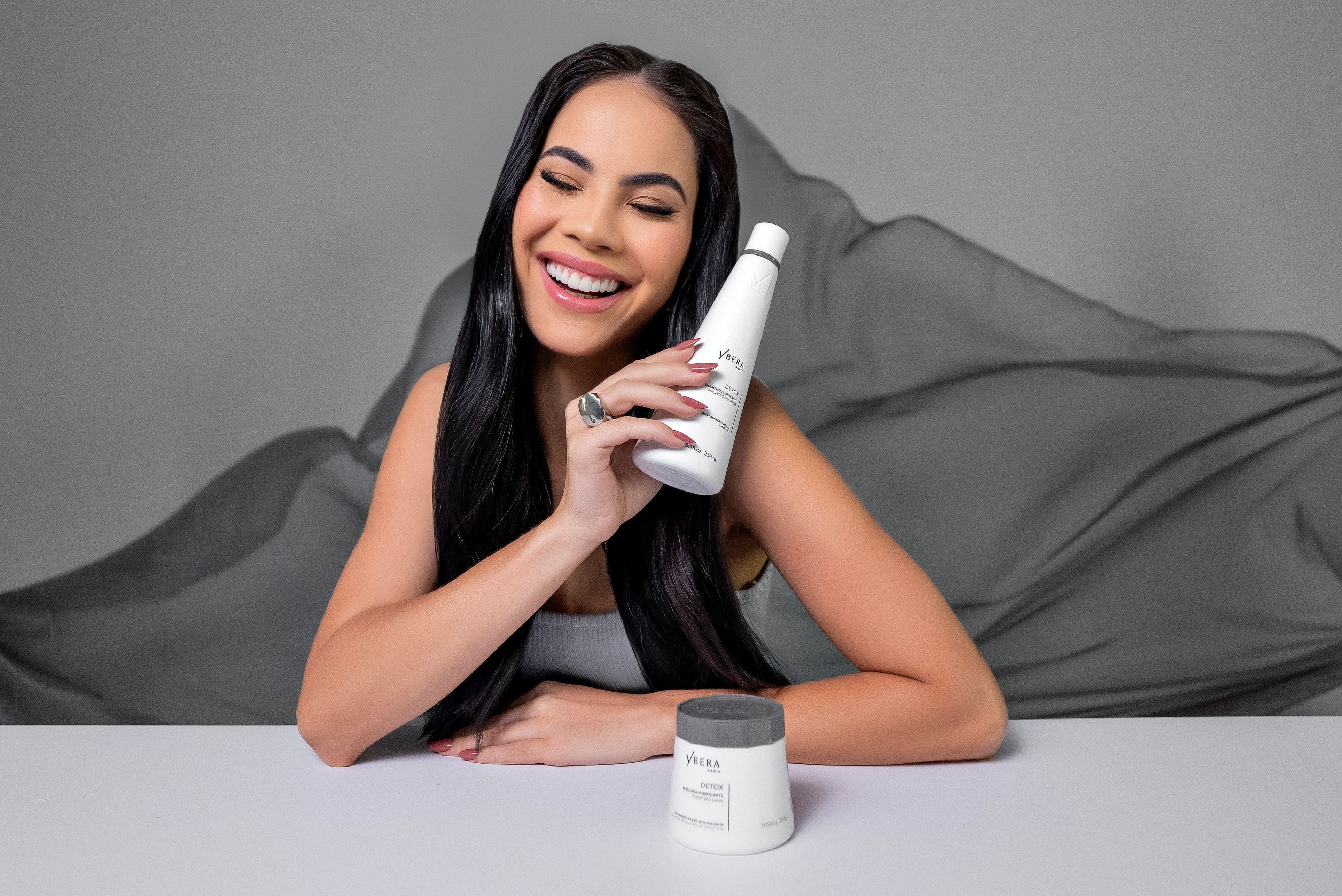 Kit Manutenção Detox + Escova Massageadora - Ybera