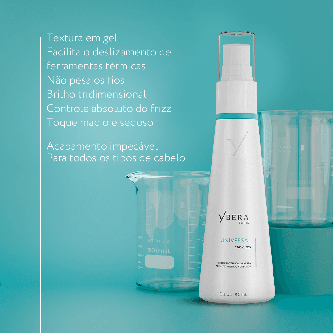 Thermic Gloss C360 Universal 90ml - Ybera Paris Thermic Gloss C360 Universal 90ml - Ybera Paris